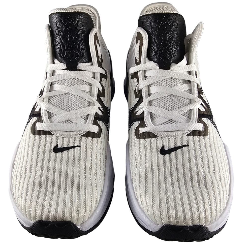 NWT Nike LeBron Witness 6 Men's Size 12 White and Black Basketball Sneaker Shoes - Picture 2 of 15